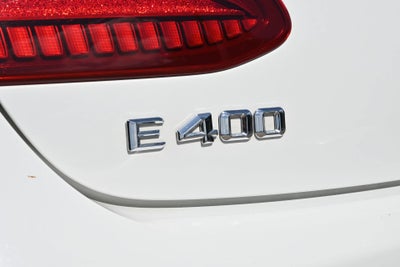 2018 Mercedes-Benz E-Class E 400