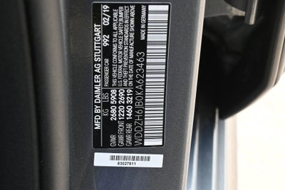 2019 Mercedes-Benz E-Class E 450