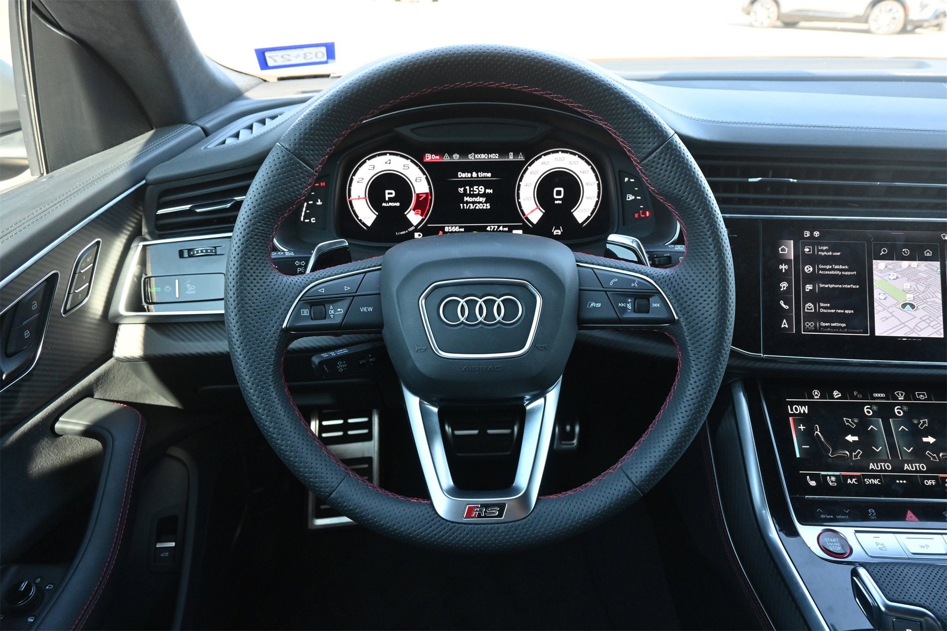 2025 Audi RS Q8 performance