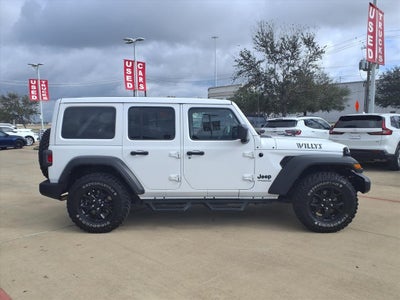 2021 Jeep Wrangler Unlimited Unlimited Willys 4X4 SUN & SOUND PKG