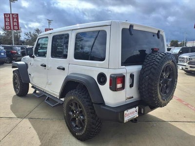 2021 Jeep Wrangler Unlimited Unlimited Willys 4X4 SUN & SOUND PKG
