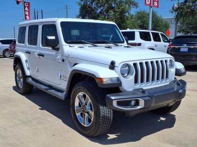 2019 Jeep Wrangler Unlimited Sahara 4X4 ACTIVE SAFETY PKG