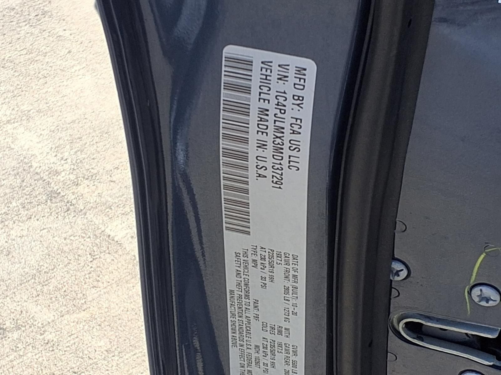 2021 Jeep Cherokee Latitude Lux