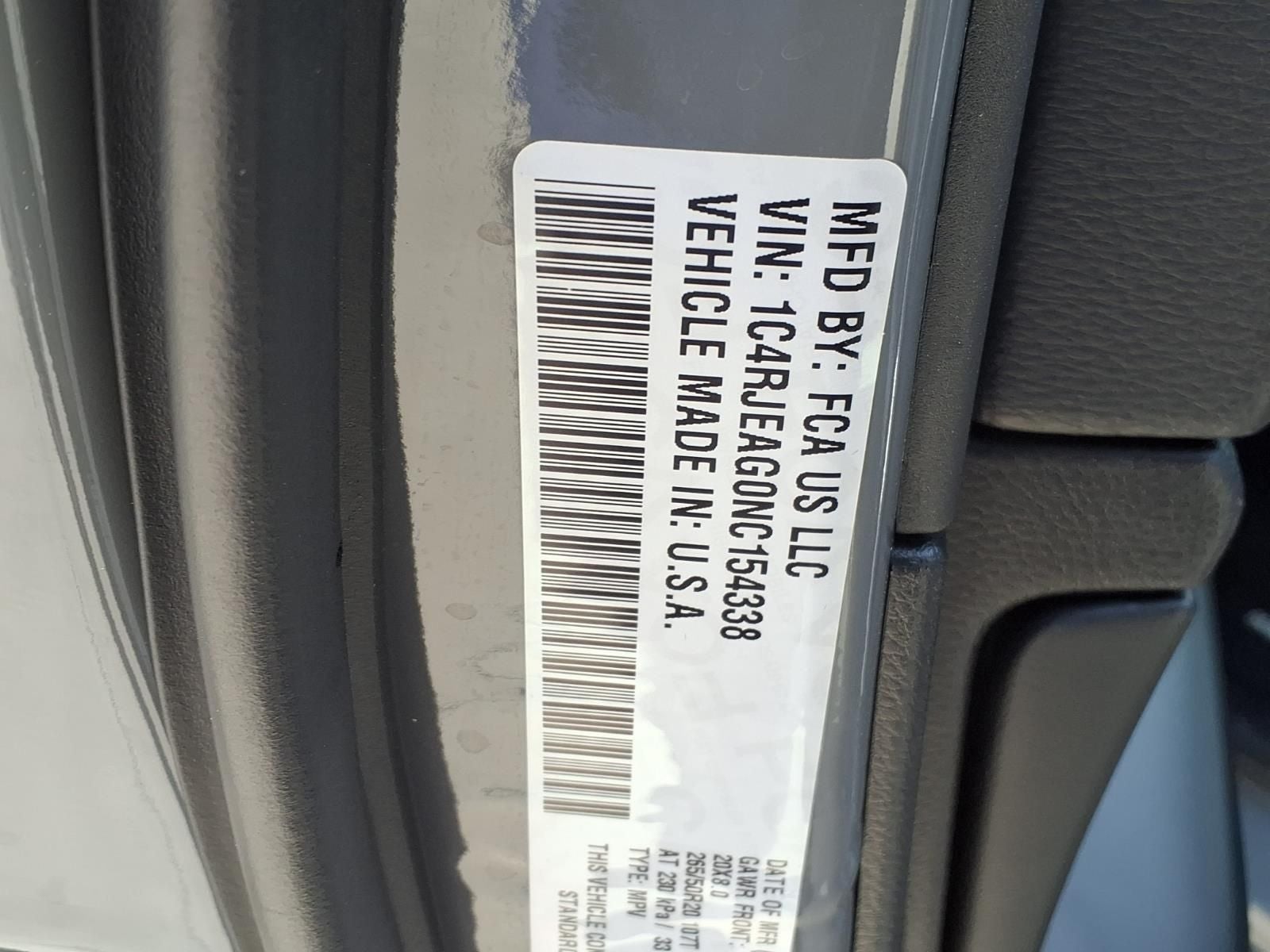 2022 Jeep Grand Cherokee WK Laredo X ALTITUDE & TECH PKG