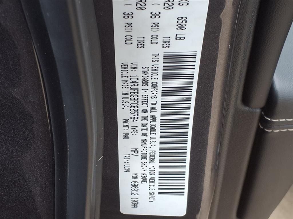 2015 Jeep Grand Cherokee Limited 4X4