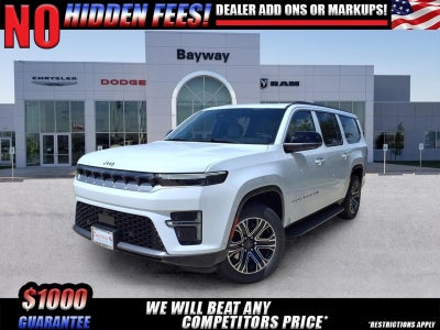 2026 Jeep Grand Wagoneer 4x2