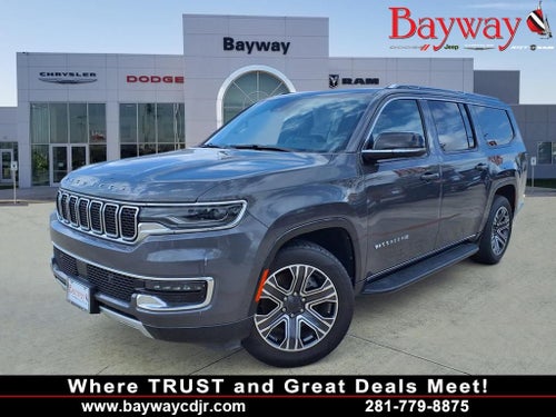 2024 Jeep Wagoneer L Series II BLIND-SPOT & PARKSENSE­®