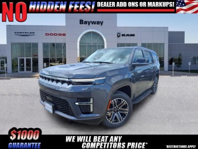 2026 Jeep Grand Wagoneer 4x2
