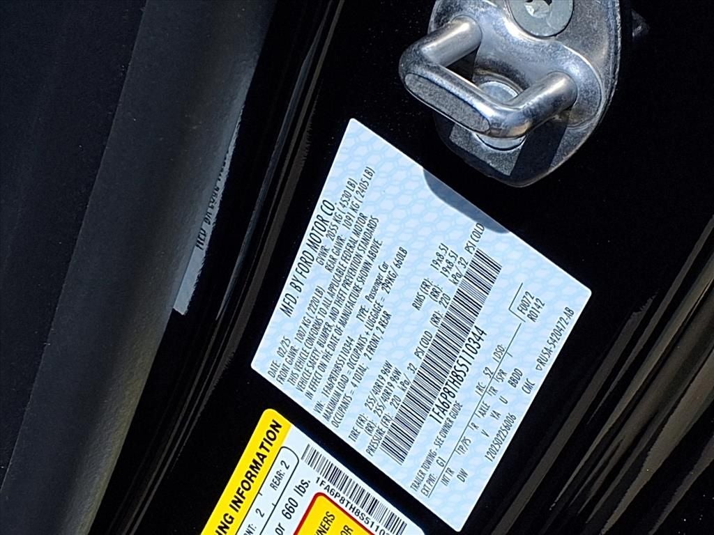 2025 Ford Mustang EcoBoost FASTBACK NITE PONY PKG