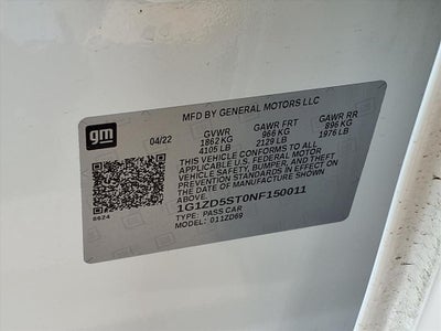 2022 Chevrolet Malibu LT SUNROOF