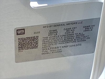 2022 Chevrolet Malibu LT DR. CONFIDENCE I & II