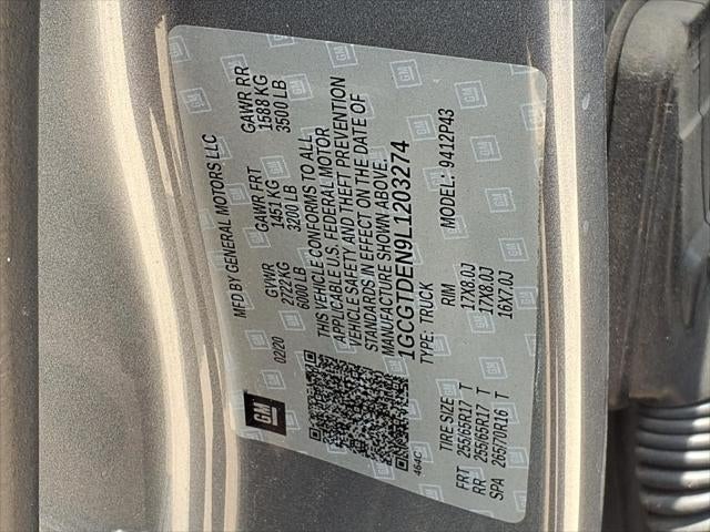 2020 Chevrolet Colorado Z71 4WD PREF. EQUIP. PKG