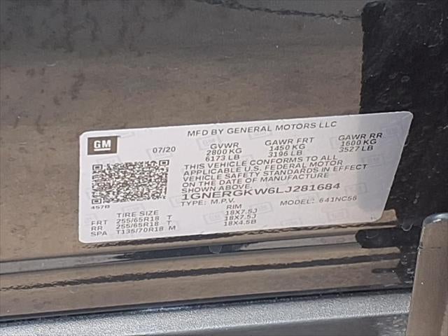 2020 Chevrolet Traverse LT 1LT DR. CONFIDENCE PKG