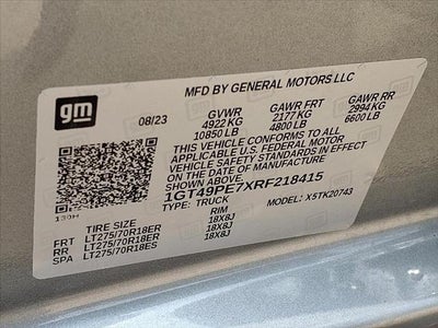 2024 GMC Sierra 2500HD AT4