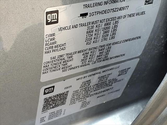 2025 GMC Sierra 1500 SLT PRO SAFETY