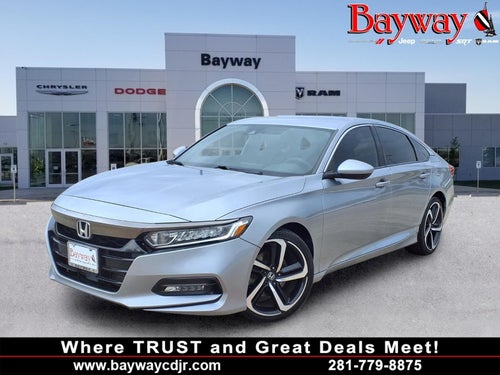 2019 Honda Accord Sport CMBS/FCW/LKAS