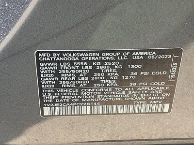 2023 Volkswagen Atlas Cross Sport 3.6L V6 SE w/Technology