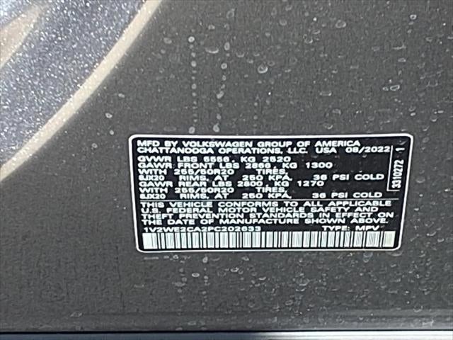 2023 Volkswagen Atlas Cross Sport 3.6L V6 SE w/Technology Mib3