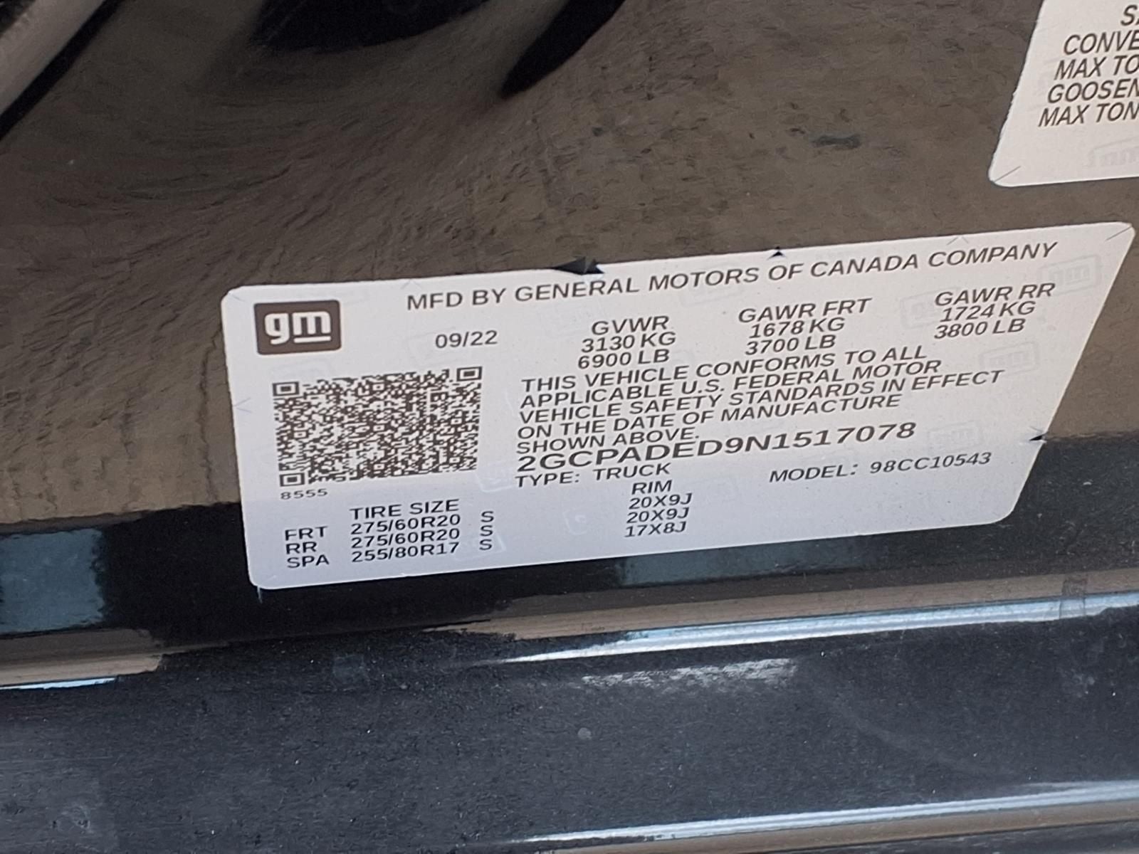 2022 Chevrolet Silverado 1500 RST