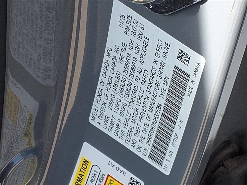 2025 Honda CR-V EX-L BLIND SPOT