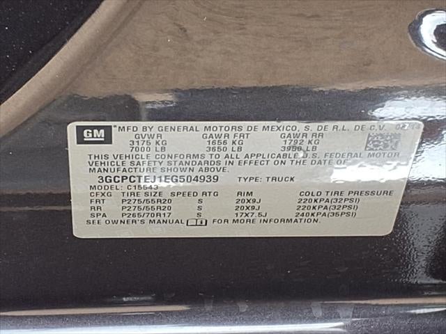 2014 Chevrolet Silverado 1500 High Country PREMIUM PKG