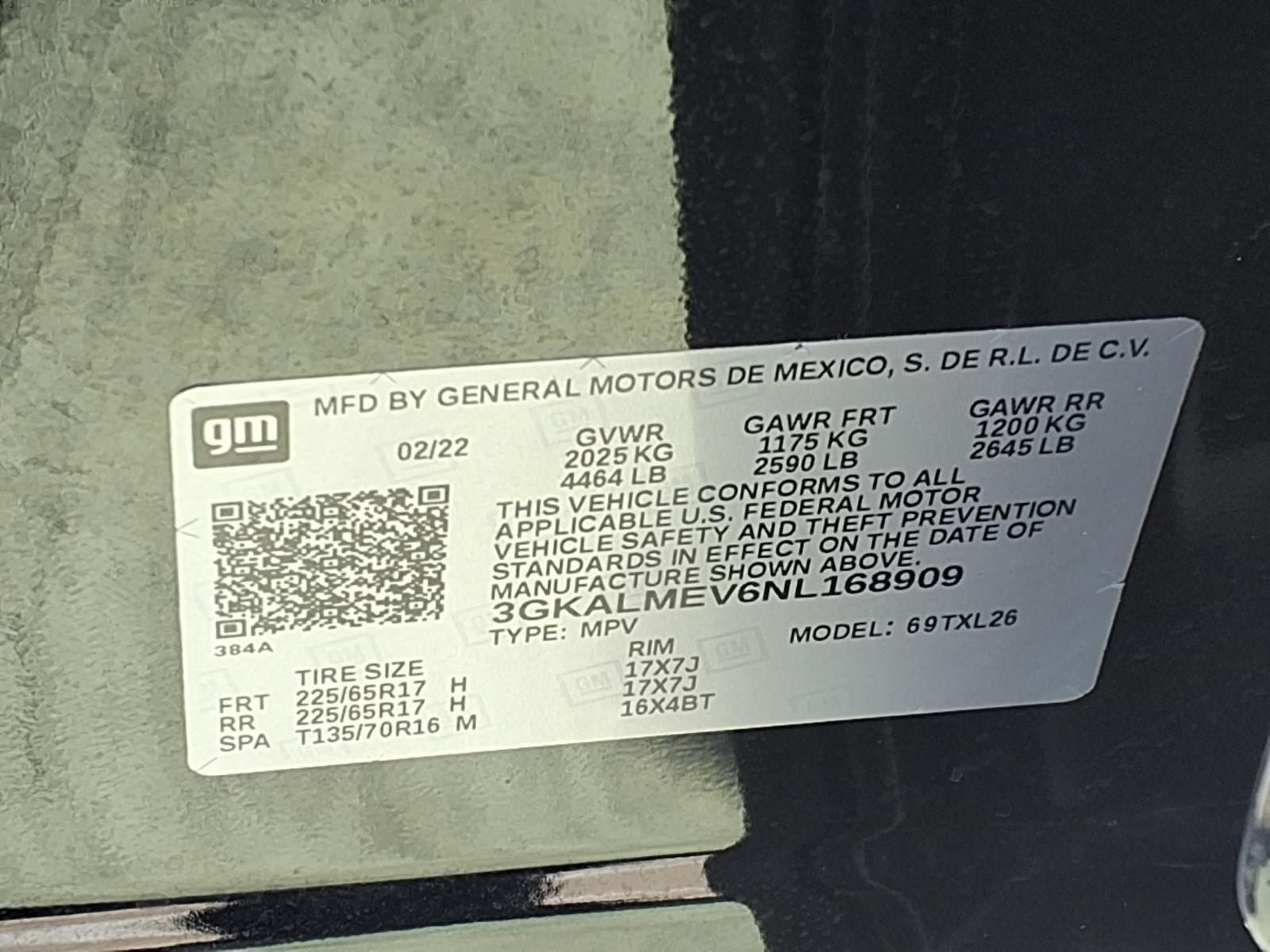 2022 GMC Terrain SLE DRIVER CONENIENCE PKG