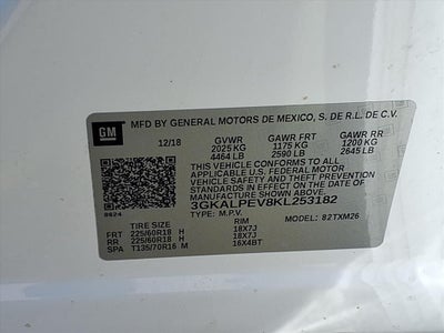 2019 GMC Terrain SLT 4SA