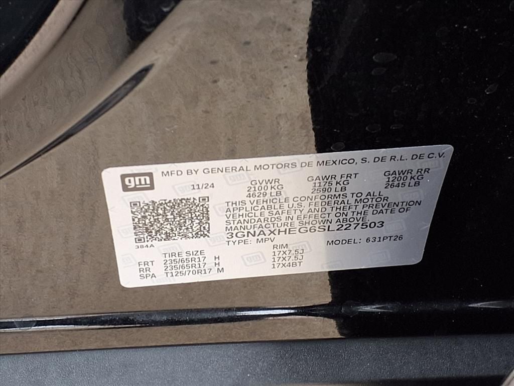 2025 Chevrolet Equinox LT ENHANCED SAFETY