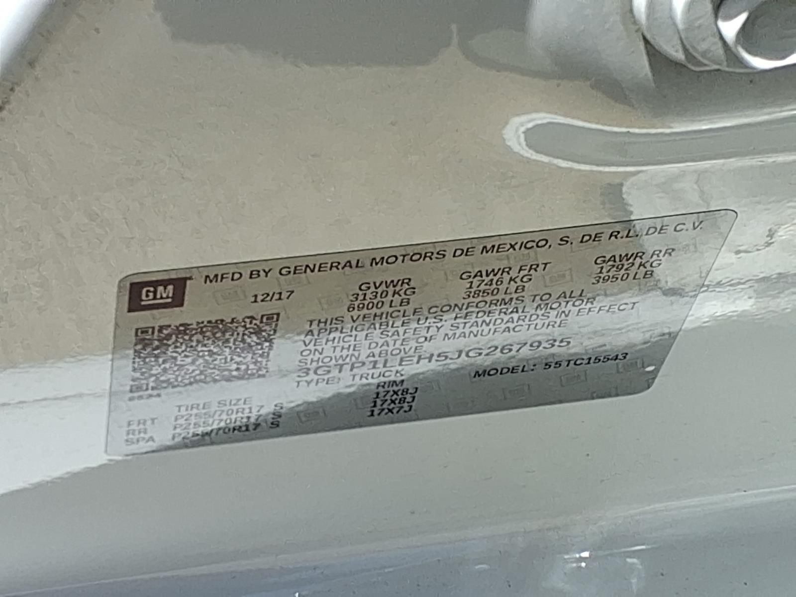 2018 GMC Sierra 1500 Base CONVENIENCE PKG