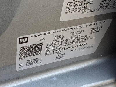 2024 GMC Sierra 1500 SLT MULTIPRO TAILGATE