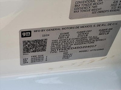 2025 GMC Sierra 1500 SLT MULTIPRO TAILGATE