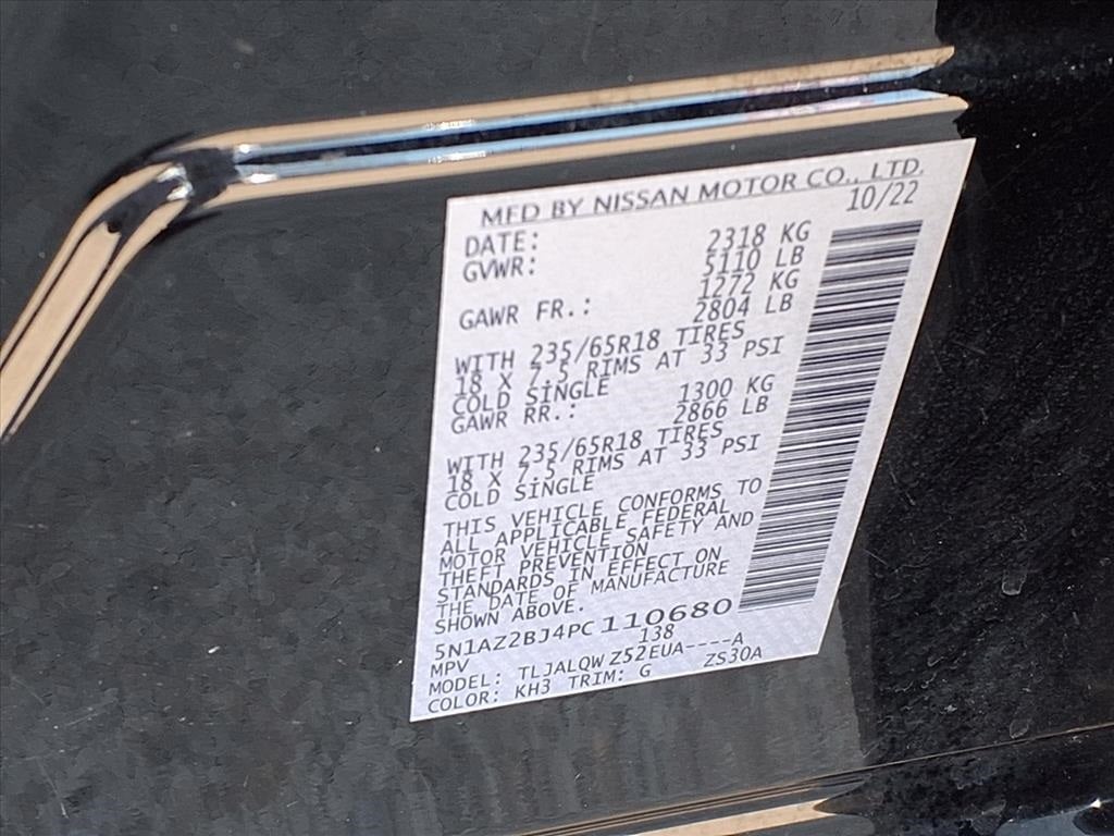 2023 Nissan Murano SV BLIND-SPOT