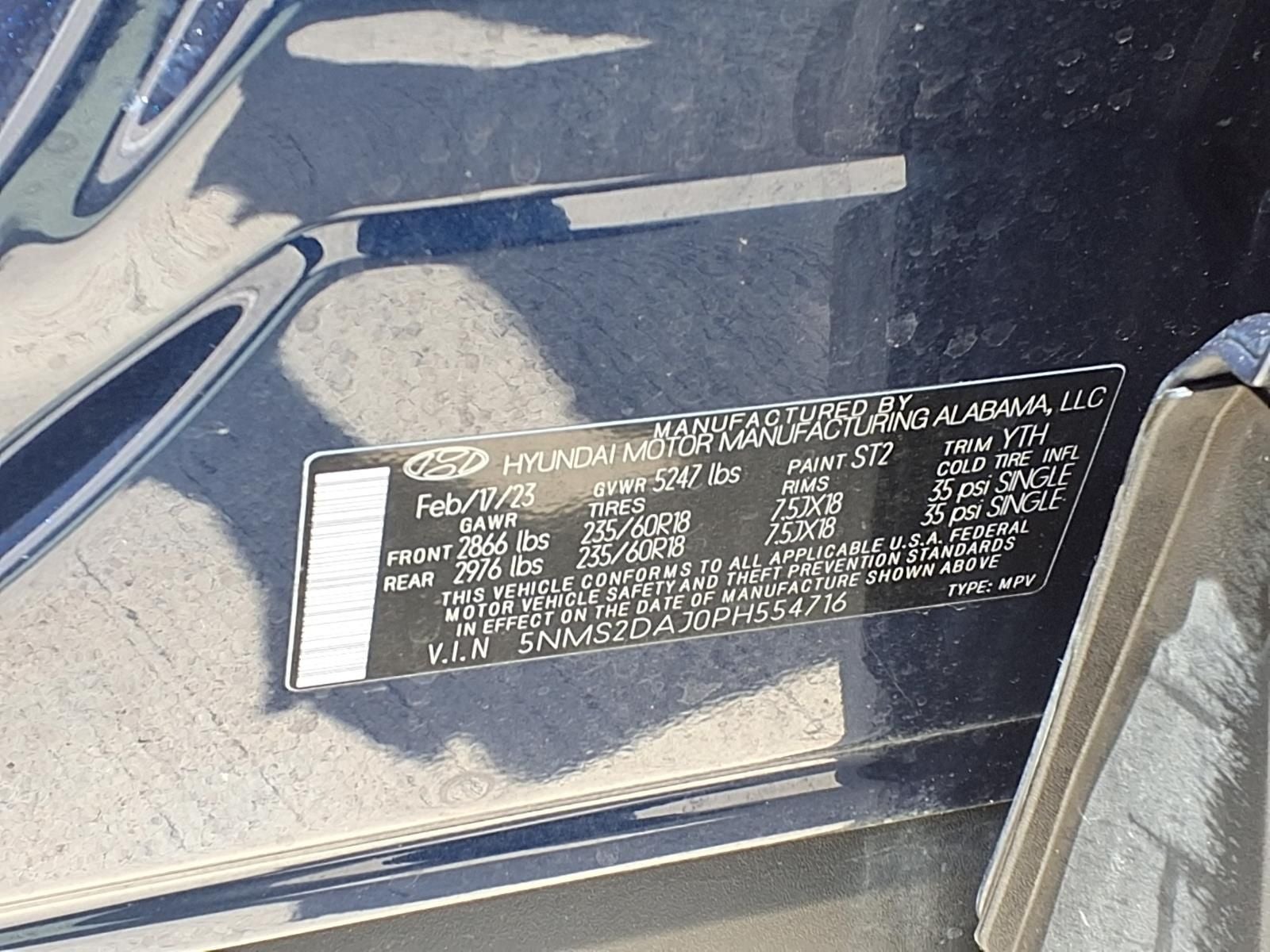 2023 Hyundai Santa Fe SEL 2.5L AWD
