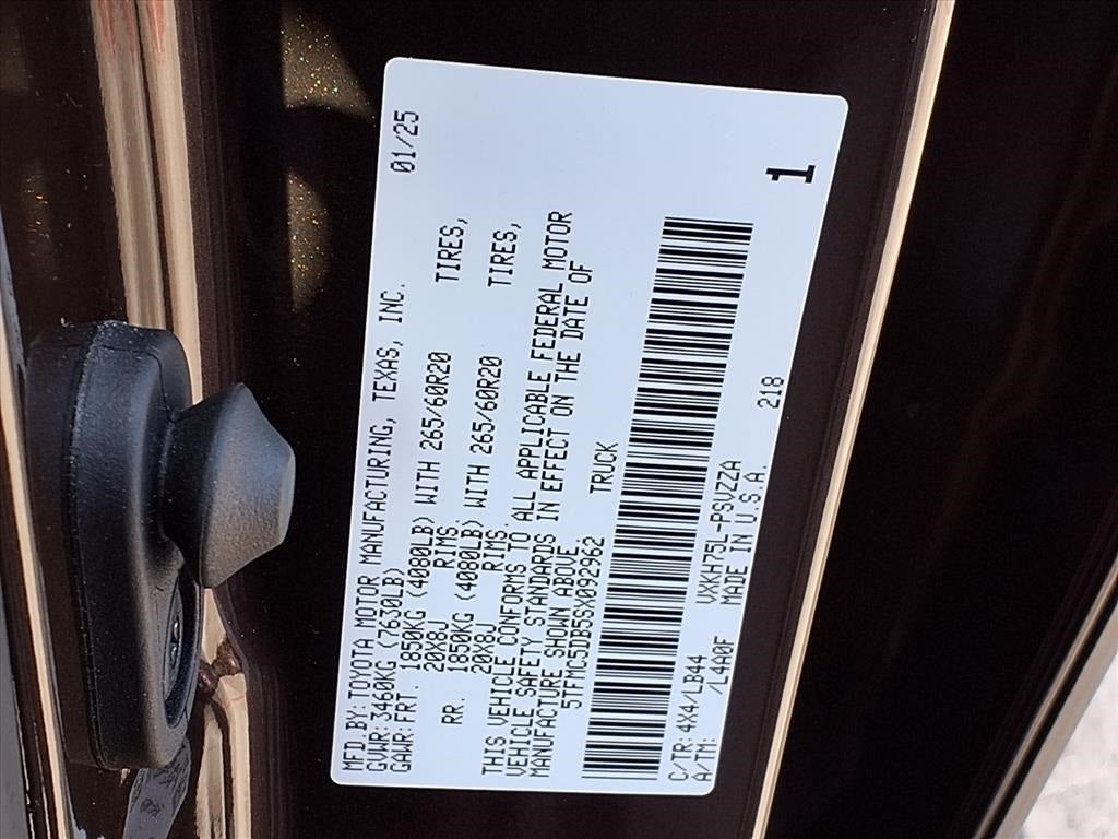 2025 Toyota Tundra Hybrid 1794 Edition PREMIUM PKG