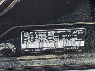 2025 Mitsubishi Outlander Sport 2.0 S AWD