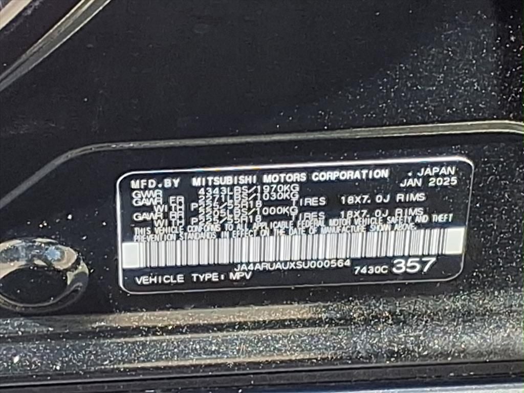 2025 Mitsubishi Outlander Sport 2.0 S AWD