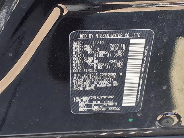 2020 Nissan Armada Platinum 4WD