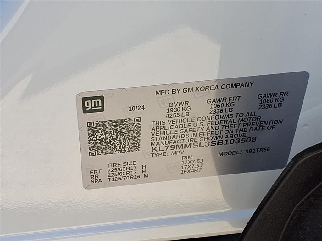 2025 Chevrolet Trailblazer LS CONVENIENCE & CONFIDENCE PKG