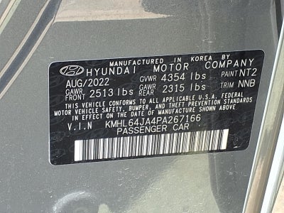 2023 Hyundai Sonata SEL ADV. SAFETY TECH