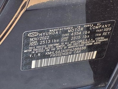 2023 Hyundai Sonata SEL