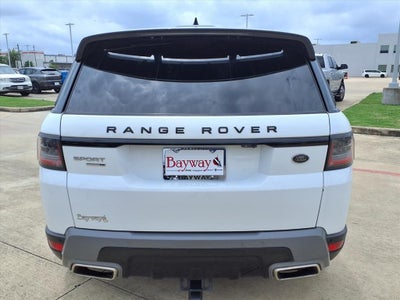 2019 Land Rover Range Rover Sport SE SUPERCHARGED