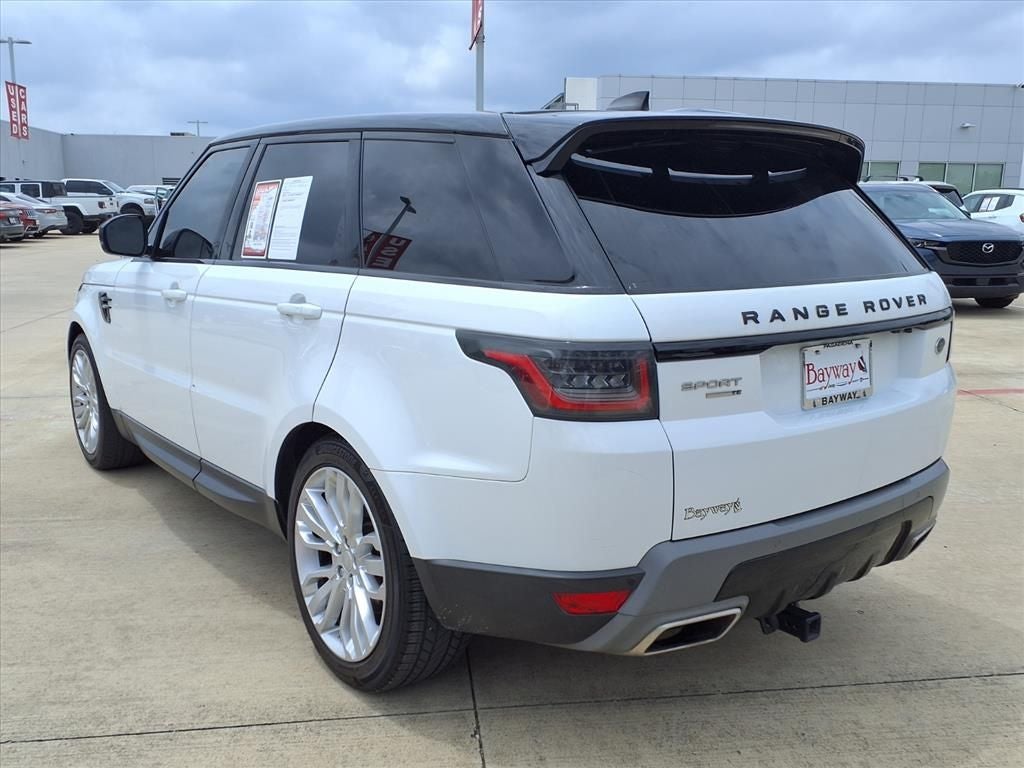 2019 Land Rover Range Rover Sport SE SUPERCHARGED