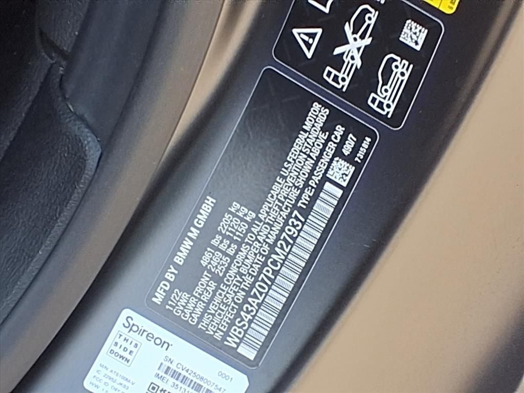 2023 BMW M4 Competition EXECUTIVE PKG