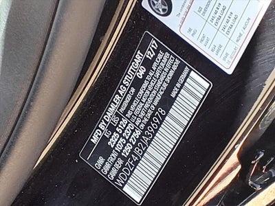 2018 Mercedes-Benz E 300 E 300 SPORT PKG